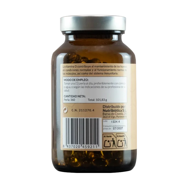 Vitamina D 360 perlas