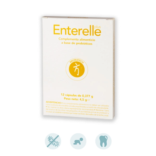Enterelle Plus 12 o 24 cápsulas o sobres