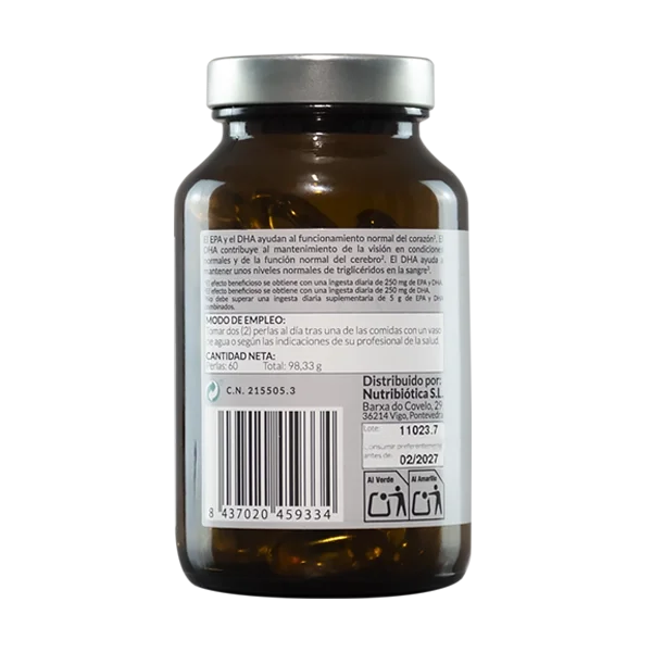 Omega 3 DHA 60 perlas